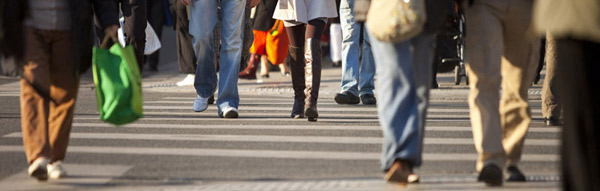 Marche dans la ville