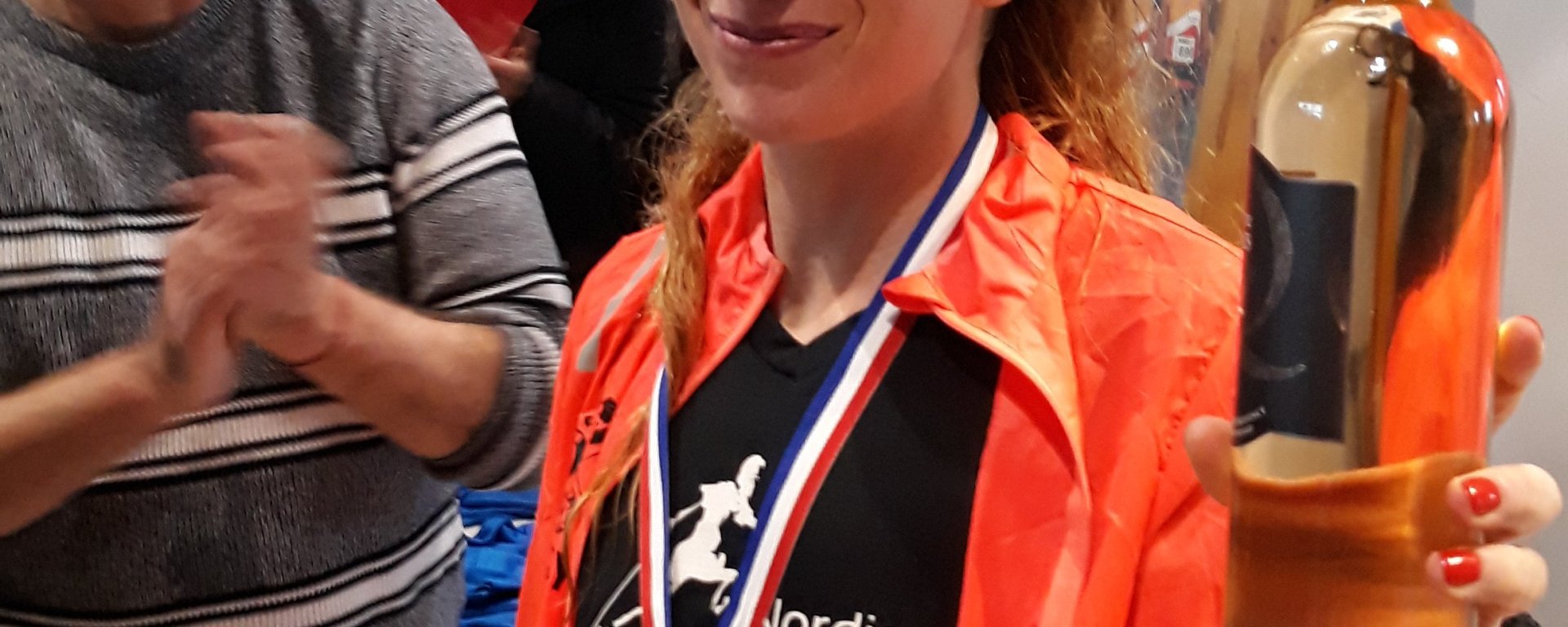 Leslie Lejeune (Aix Athlé) : 2 minutes 30 d'avance