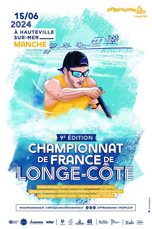 Championnat de France Longe-côte 2024 : 15 et 16 juin